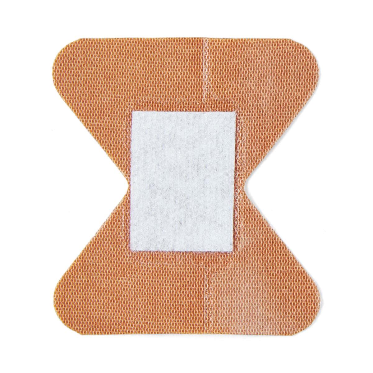 CURAD Flex-Fabric Adhesive Bandages for First Aid, 2 x 1.75 Inches Fingertip, 1,200 Count