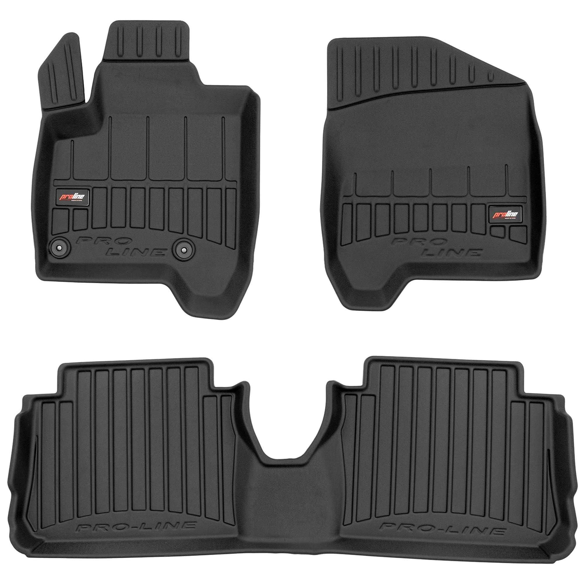 Car Mats For Citroen C3 Picasso 2009 - 2017 Black Carpet Car Floor Mats - View #4