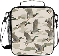 Vista 18 de ALAZA Desert Horses - Lonchera con aislamiento térmico para niñas y niños, kit de bolsa de almuerzo reutilizable, correa de hombro congelable