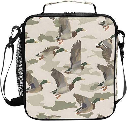 Vista 16 de Lonchera de robots de estilo urbano para niñas y niños, bolsa de almuerzo para niños, bolsa de almuerzo para niños, bolsa térmica aislada