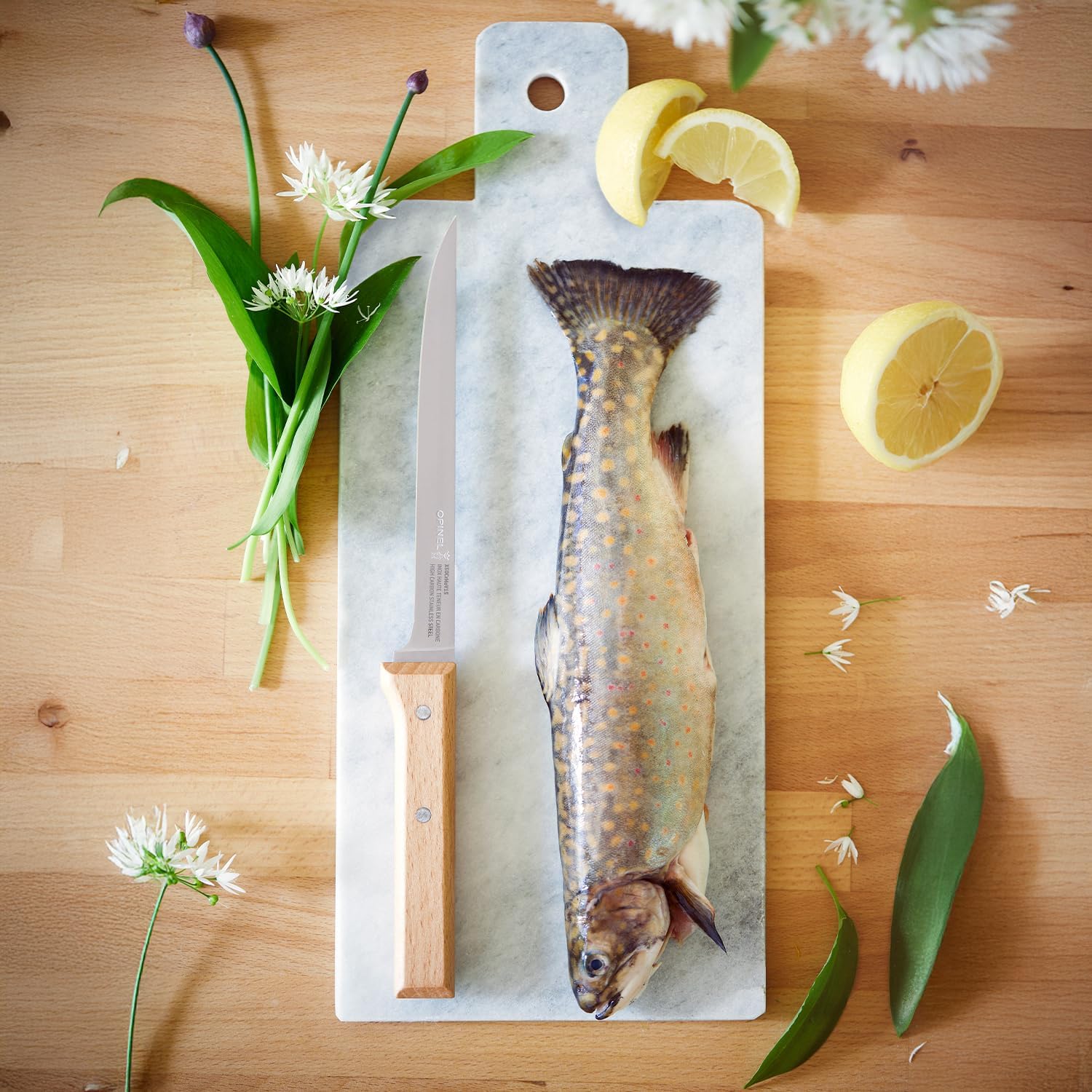 Opinel Parallele Stainless Steel Fillet Knife