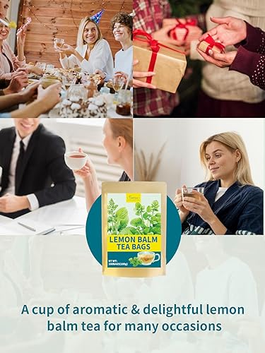 Vista 191 de TeeLux Mugwort Tea Bags - Té de hierbas de artemisa seca natural, sin cafeína, 40 bolsas de té