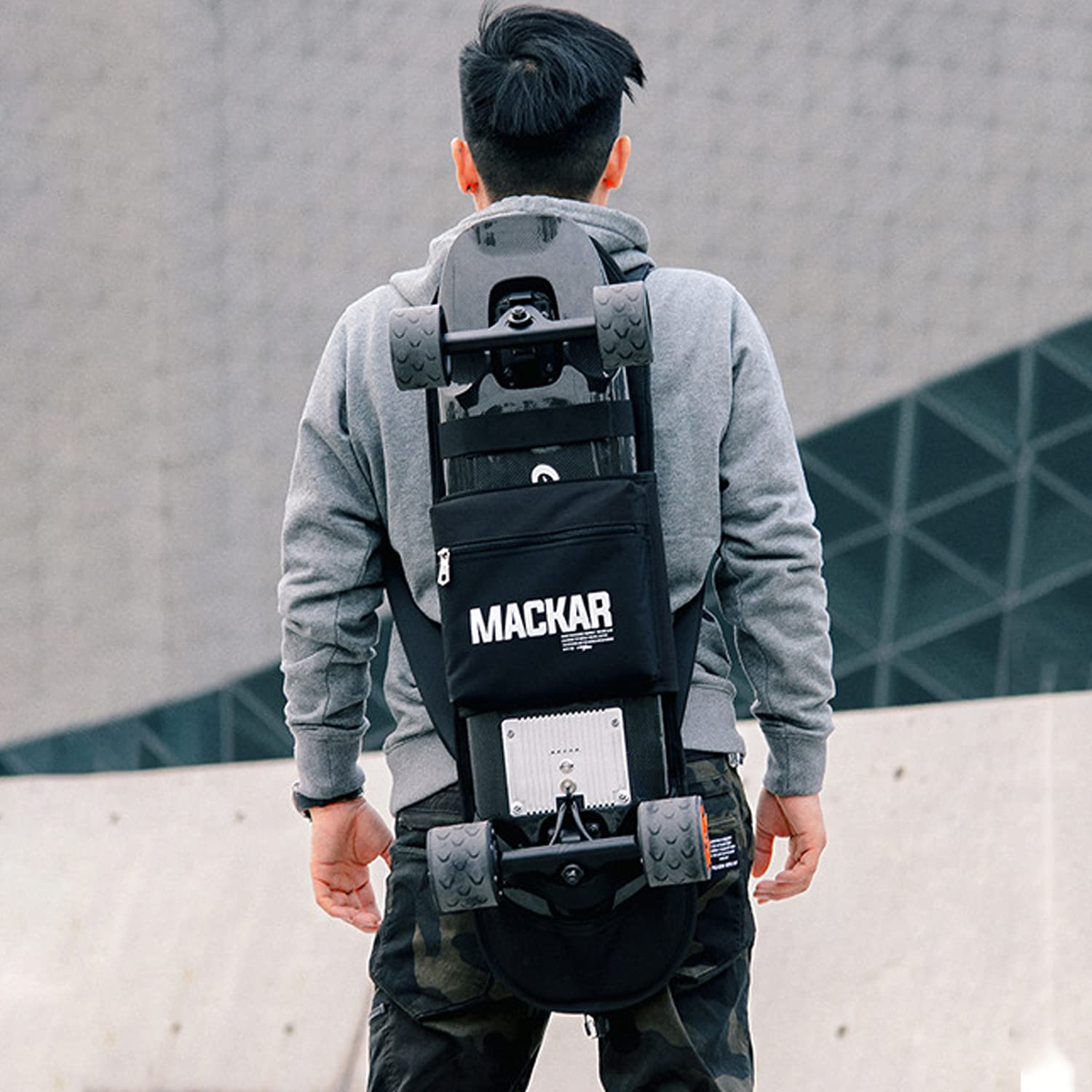 Skateboard Backpack Longboard Skateboard Hard Case Pmsanzay