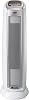 Calefactor de torre cerámico oscilante Lasko para hogar con protección contra sobrecalentamiento, temporizador, 22.5 pulgadas, plateado, 1500W, 5775 8