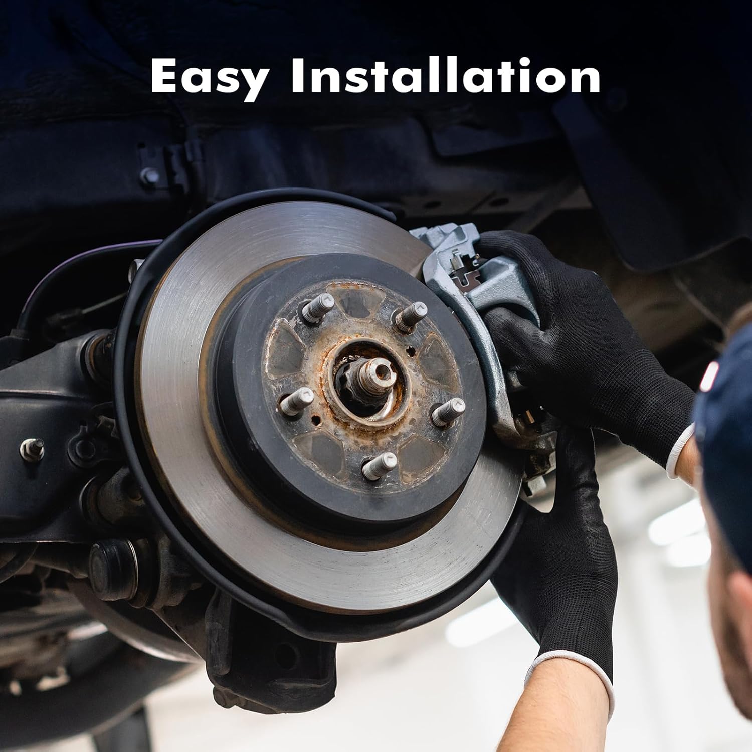 PM Auto Front 294mm Brake Rotors Replacement For 2007-2017 Jeep Patriot/Compass, 2008-2014 Dodge Avenger, 2007-2010 Chrysler Sebring, 2011-2014 Chrysler 200, 2007-2012 Caliber