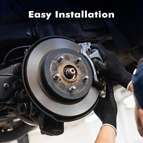 Miniatura 7 de PM Auto Rotores de freno de disco trasero de repuesto para Nissan Altima 2002-2018, Nissan Jeep 2011-2017, Nissan Maxima 2004-2008, Nissan Sentra