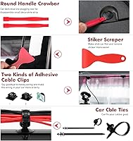 Vista 7 de JNLK 352 piezas de herramientas de extracción de molduras, herramienta de palanca, kit de herramientas de extracción de paneles de puerta