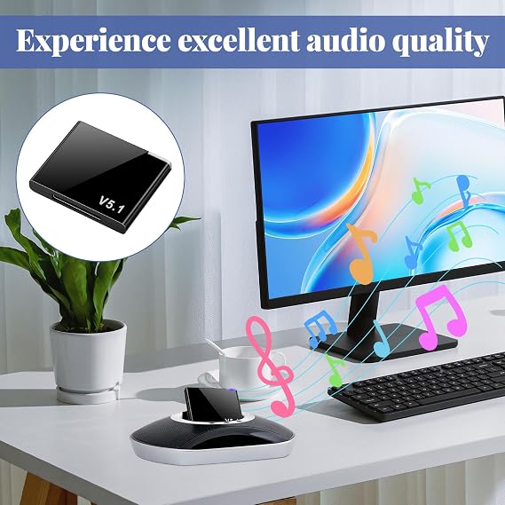 Bose Sounddock 5.1 Bluetooth Receiver, Portable Wireless Audio Adapter for iPod/iPhone Music Docking Stations (Not for Cars)