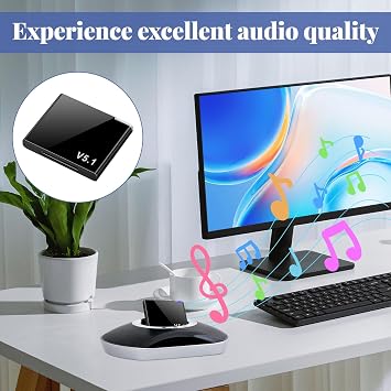Bose Sounddock 5.1 Bluetooth Receiver, Portable Wireless Audio Adapter for iPod/iPhone Music Docking Stations (Not for Cars)
