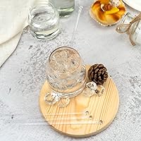 Vista 2 de 50 piezas de palitos mezcladores de plástico transparente, cake pops de cristal, agitadores para bebidas de cóctel y café, palitos para revolver