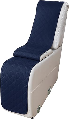 Miniatura 130 de HDCAXKJ 100% Fundas impermeables para sofá seccional reclinable en forma de L, funda de sofá reclinable acolchada lavable, fundas de esquina para