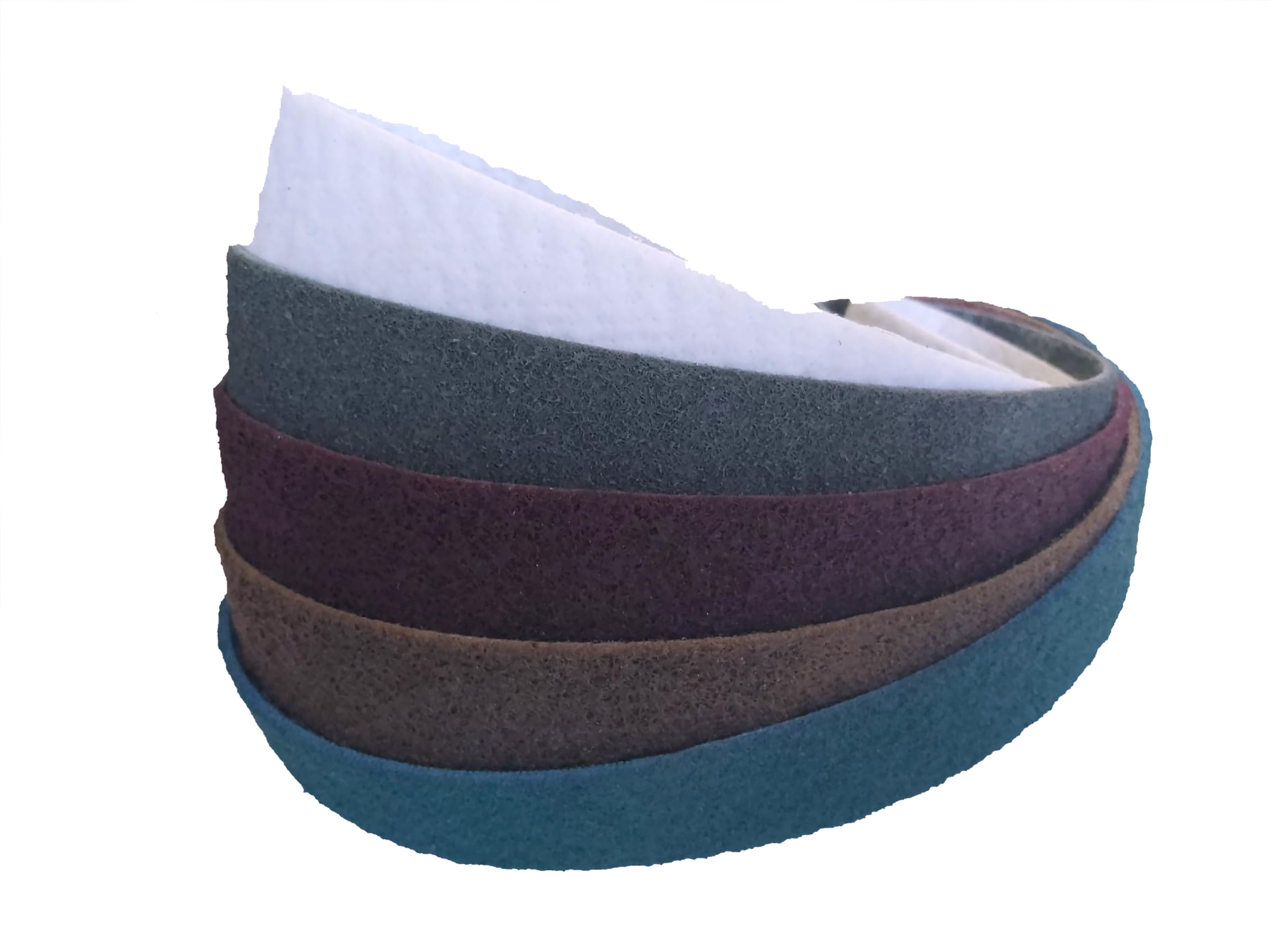 realizzato con - Nastro abrasivo in tessuto non tessuto SC-BS 40 x 760 mm, 5 pezzi, gamma di grana: media, colore: Mix, grana: 120