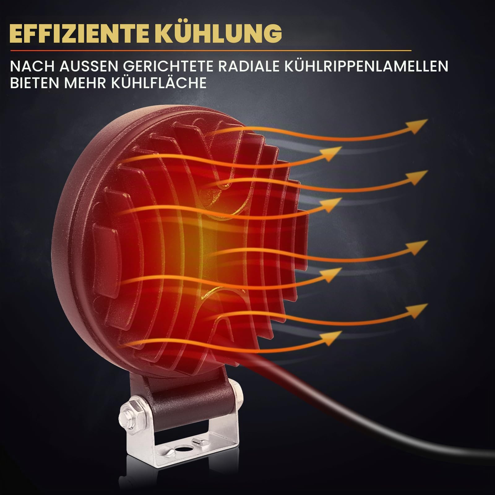 RIGIDON 10x auto scheinwerfer 3.2 zoll mini 42W spot led pods, arbeitslicht
