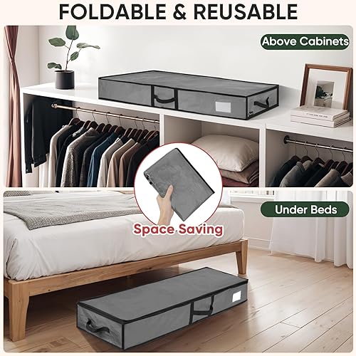 Miniatura 7 de BALEINE Bolsa de almacenamiento de papel de regalo de Navidad, bolsa de almacenamiento de papel de polietileno suave y duradera de 40 pulgadas con