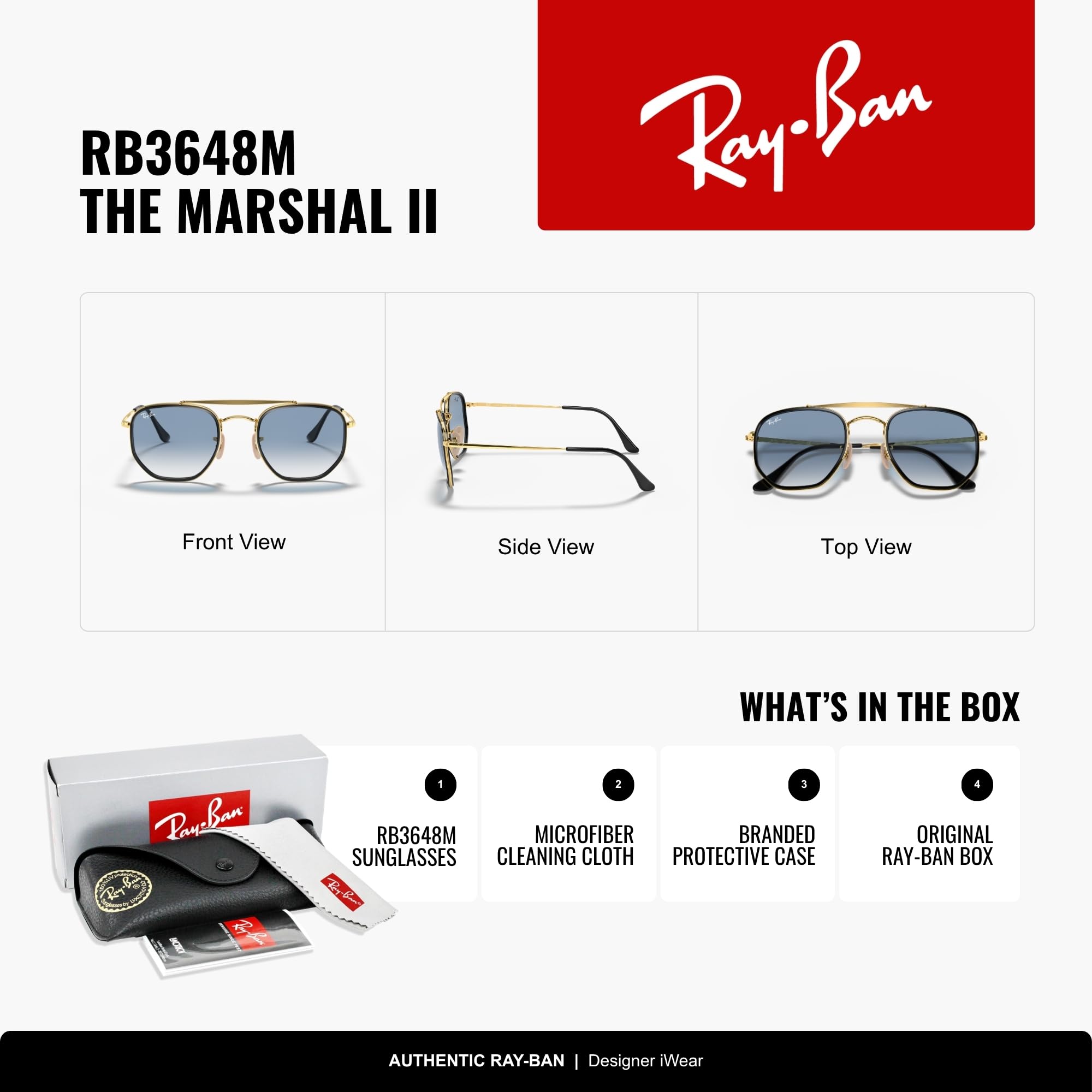 Ray-Ban Gafas de Sol Unisex Adulto