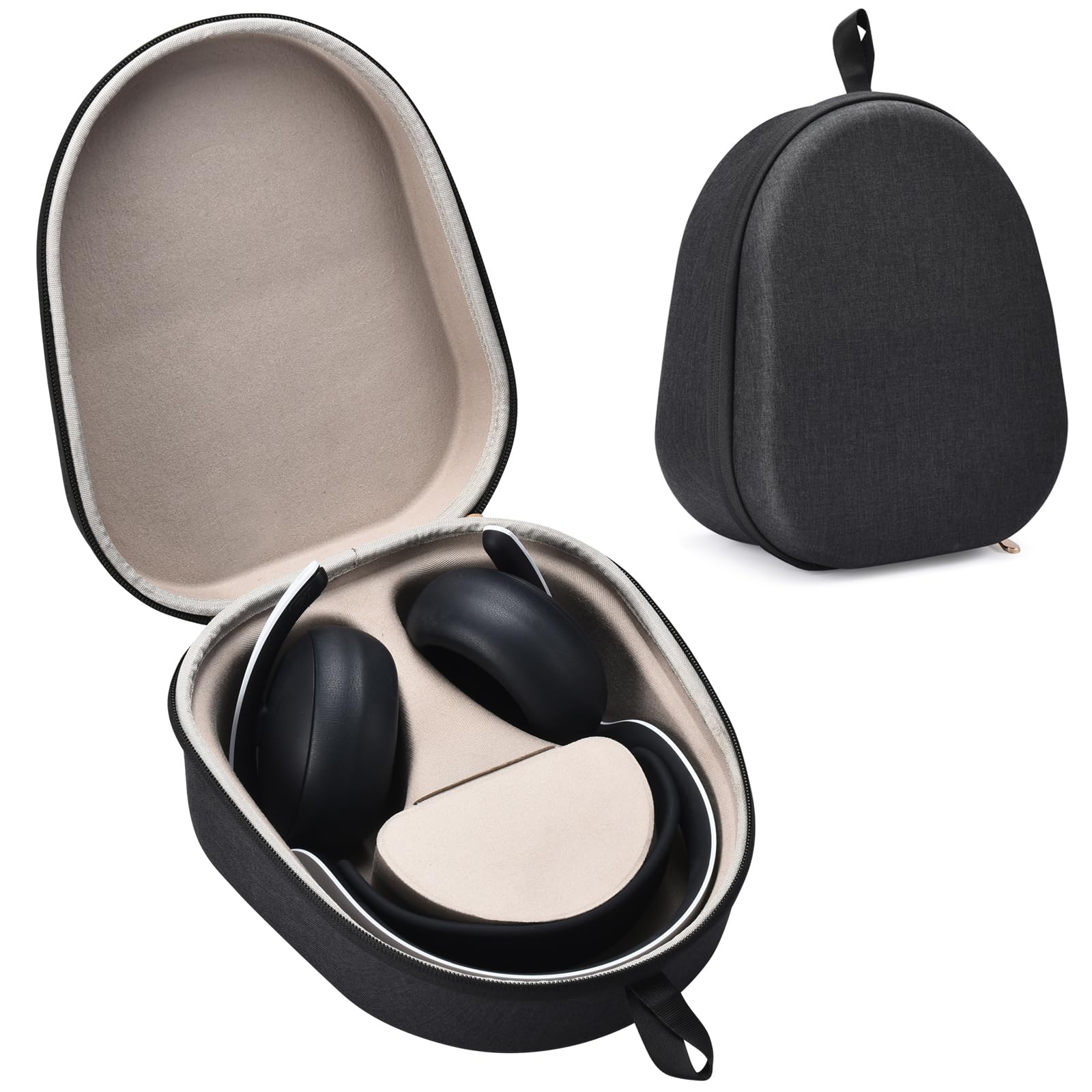 Buziba Custodia rigida per Sony Playstation Pulse Elite Wireless Headset EVA Custodia protettiva portatile da viaggio per cuffie PS5 Pulse Elite (nero)