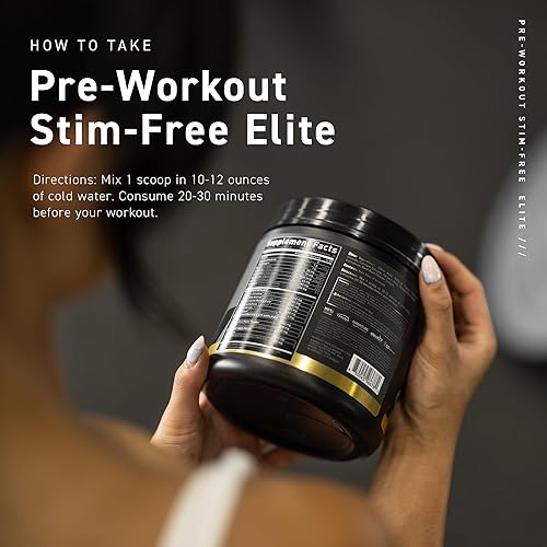 Miniatura 6 de Kaged Polvo de preentrenamiento para preentrenamiento, sin estimulación, para hombres y mujeres, potencia, resistencia, enfoque, bombas