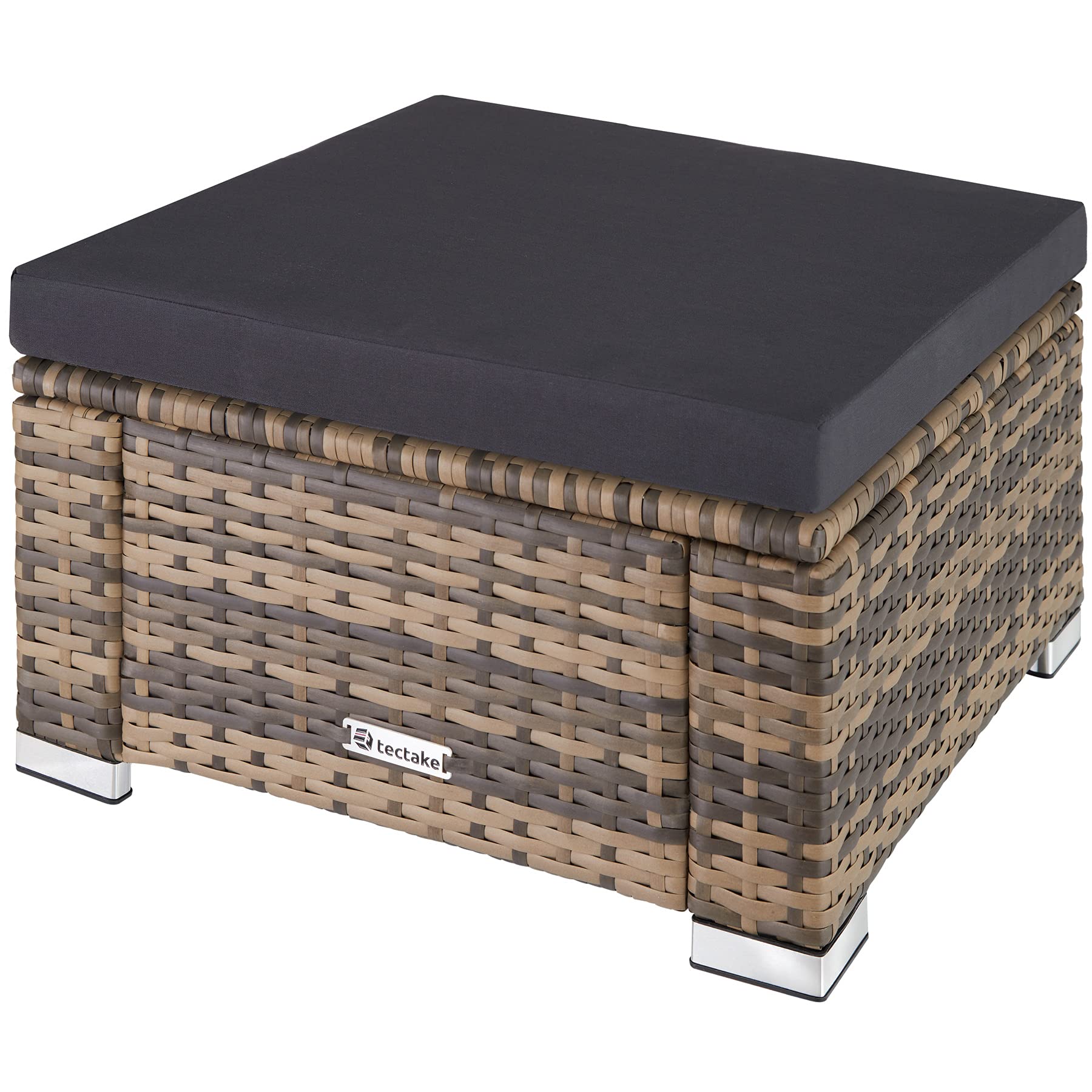 tectake - balkonset Granada - wicker - zwart | Leen Bakker tectake - balkonset Granada - wicker - zwart | Leen Bakker