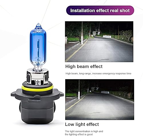 Miniatura 6 de UGSHY 2 piezas de repuesto de bombillas halógenas para iluminación de automóvil, 12 V de vidrio de cuarzo impermeable para vehículos, accesorios de