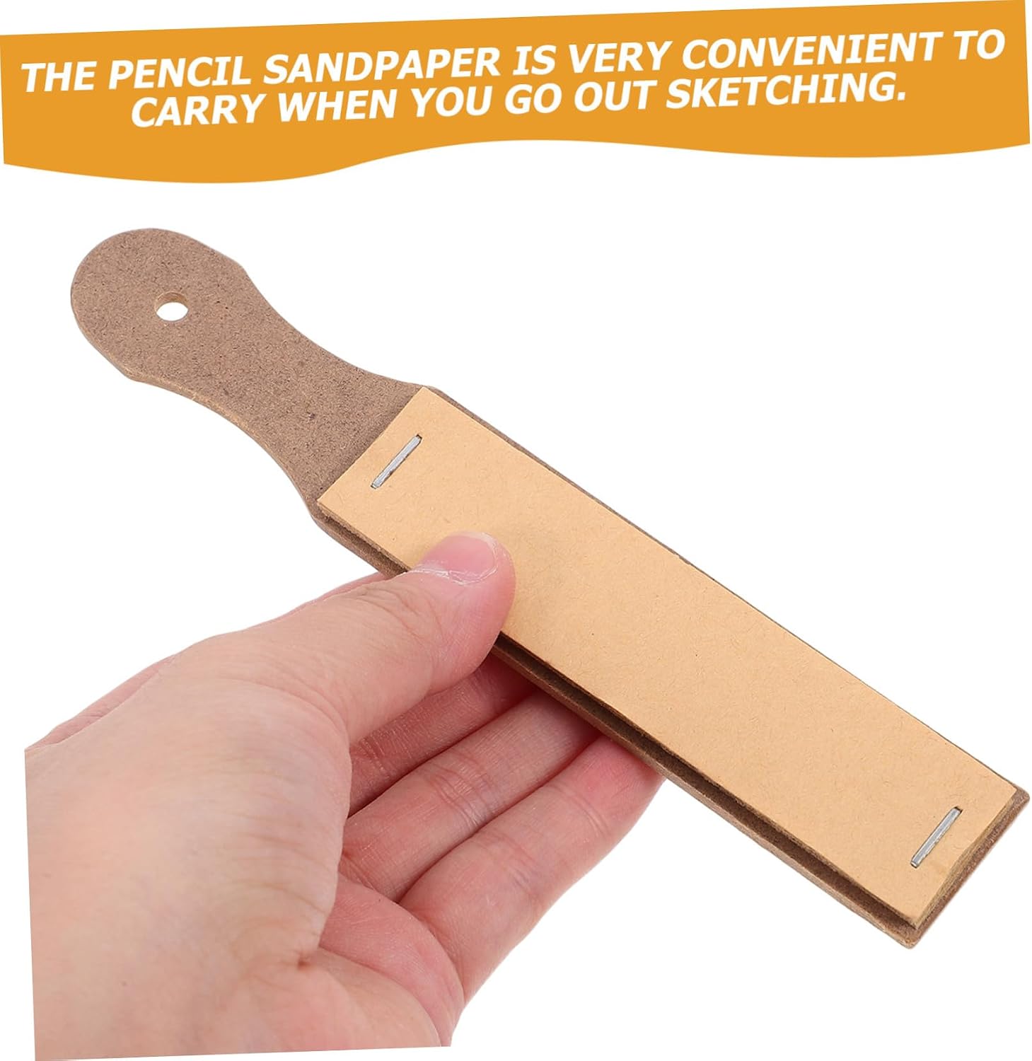 10pcs Sandpaper Drawing Pencil Sharpening Tool Fine Grade Sandpaper Boards Art Supplies for Teens