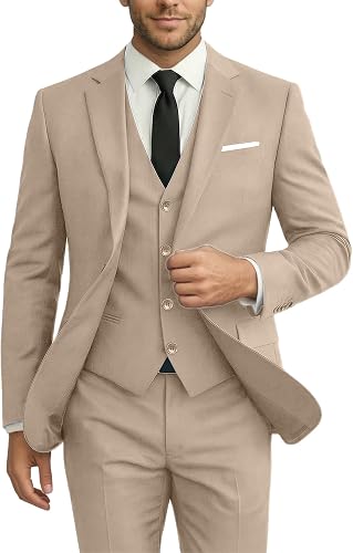 Ensemble 3 pièces pour Homme, ajusté, Costume de Mariage,…
