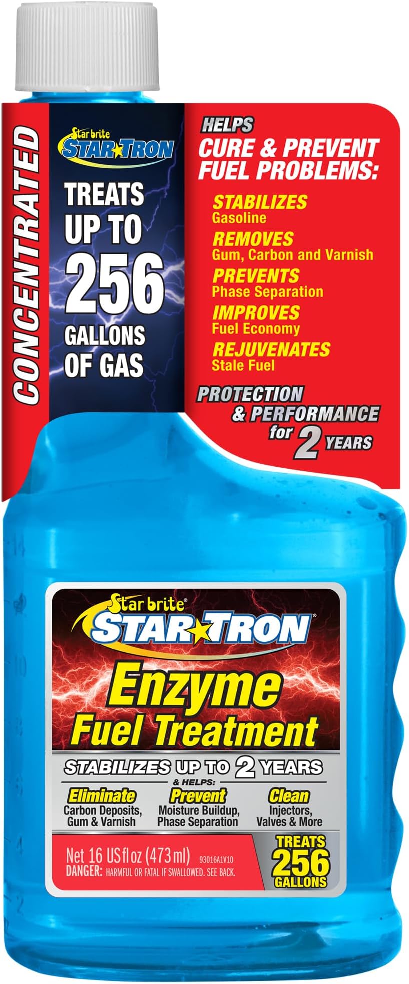 Star Tron Gas Additive Size: 16 oz