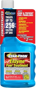 Star Tron Enzyme Fuel Treatment Concentrate Designed to Help stabilize Gasoline and Support Ethanol Fuel Performance