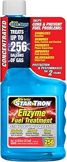 STAR BRITE Star Tron Enzyme Fuel Treatment - Concentrated Gas Formula - Treats 256 Gallons - 16 OZ (093016)