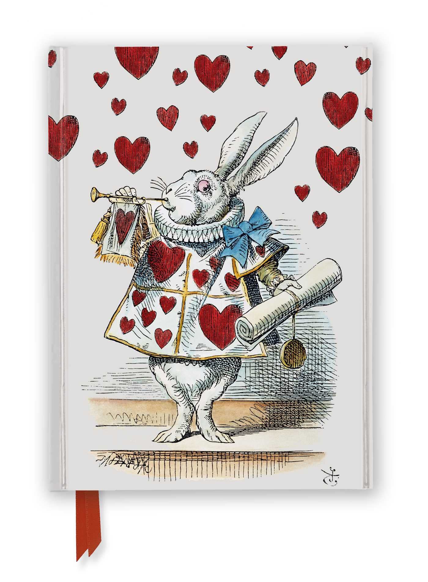 Alice in Wonderland: White Rabbit (Foiled Journal) (Flame Tree Notebooks)