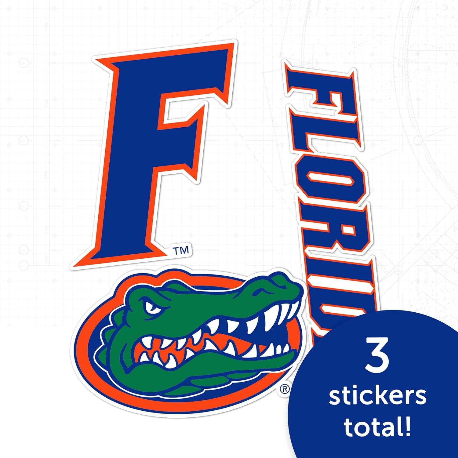 Desert Cactus University of Florida Sticker UF Gators Vinyl Decals Laptop Water Bottle Car Scrapbook T5 (Type 5-1) - Image 5