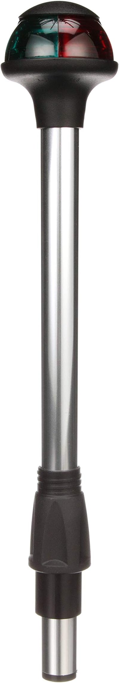 attwood 5095-10-7 Bi-Color Stowaway With Task Light, 1-Mile Sidelights, 225-Degree Visibility for Boats Up to 39.4 Feet