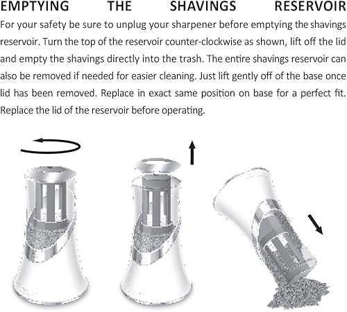 Miniatura 2 de Westcott iPoint Evolution - Sacapuntas con batería, color cereza silvestre