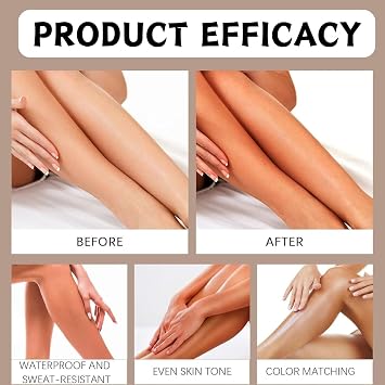 Body Coverage Waterproof,Leg Makeup,Full Coverage Leg Makeup,Tattoo Cover Up Cream Long Lasting,Body Concealer for Mature Skin