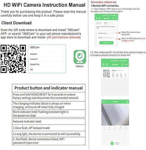 Miniatura 4 de VERBANA Mini cámara de seguridad magnética, cámara de seguridad, mini cámara de seguridad magnética inalámbrica HD de 1080p, cámara de seguridad al