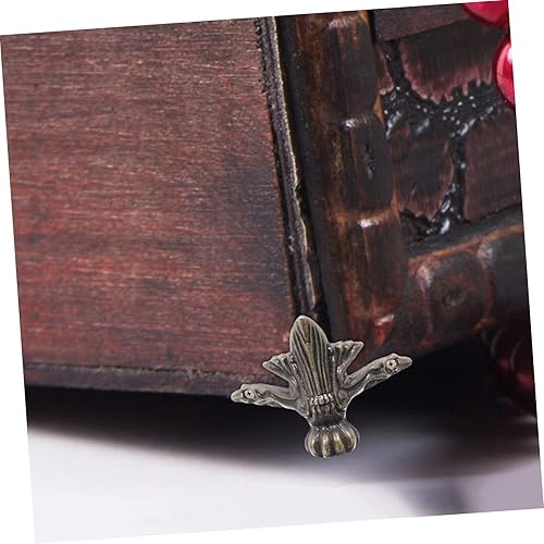 Miniatura 4 de BESTonZON Caja de 20 piezas de pies antiguos Caja de almacenamiento de joyas Pies de muebles Patas de repuesto de madera Caso de madera Patas