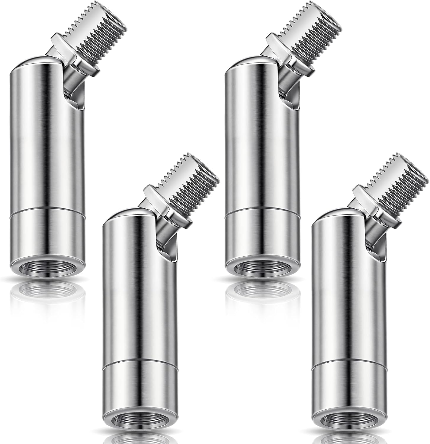 Tondiamo 4 Pcs Black Sloped Ceiling Light Adapter 180 Degree Pendant Suspension Canopy for Chandelier Track Ceiling Lamp Pendant Vaulted Overhead Light Hanging Helper for Vaulted or Angled Overhead