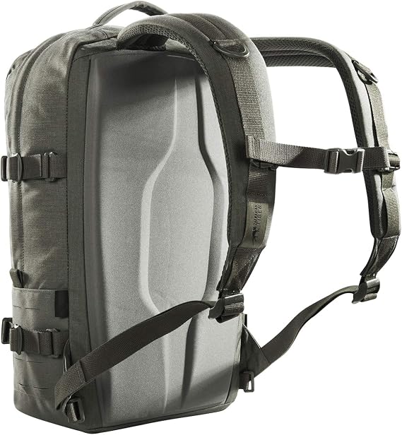 Tasmanian Tiger TT Modular Daypack XL Molle Compatible Day Backpack Lightweight Hiking Backpack with Hydration System Preparation 23 Litre Volume