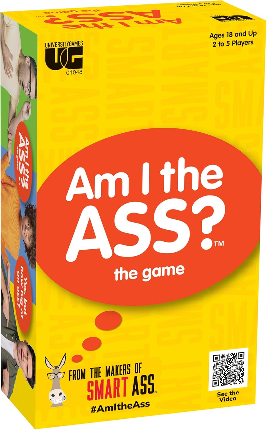 Am I The A? – Adult Party Game That Ignites Debates & Laughter, Perfect for Game Nights, Parties & Gifts, 250 New Scenarios Polled by 500 Real People