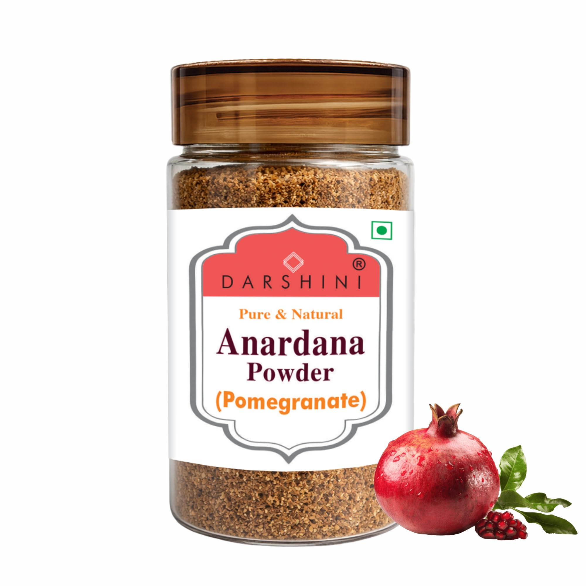 Darshini Anardana Powder 200 gm - Dry Pomegranate Seeds Powder | Organic Tangy Flavor Spice for Cooking, Chutneys, Curries, Chaats & Marinades | No Preservatives (Pack of 1) — Amazon image 10