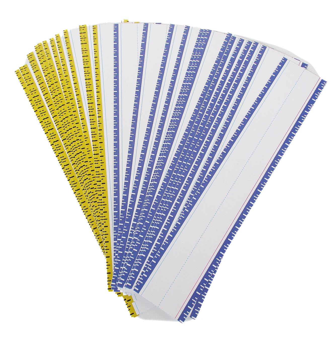 Teaching Tree Writing Practice Word Strips - 30 Count (Teal, Purple, Yellow Confetti)