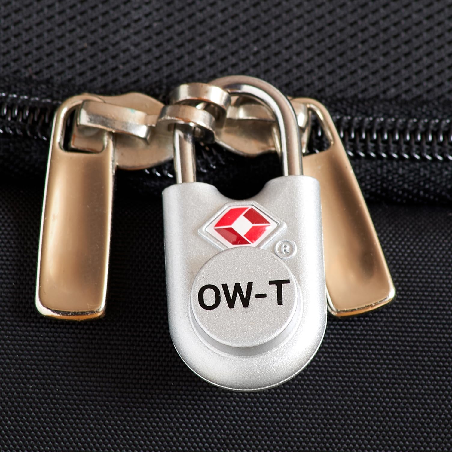 OW-Travel TSA Kłódka z Kluczykiem ​(Zestaw 2 Silver) Zamki Bagażowe na Klucz. Wytrzymałe Kłódki Bagażowe z Zamkiem na Klucz do Bagażu, Torby, Walizki, Plecaka, Szafki na Siłowni