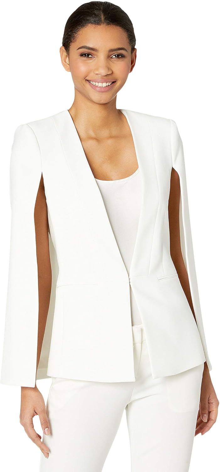 bcbg black cape blazer