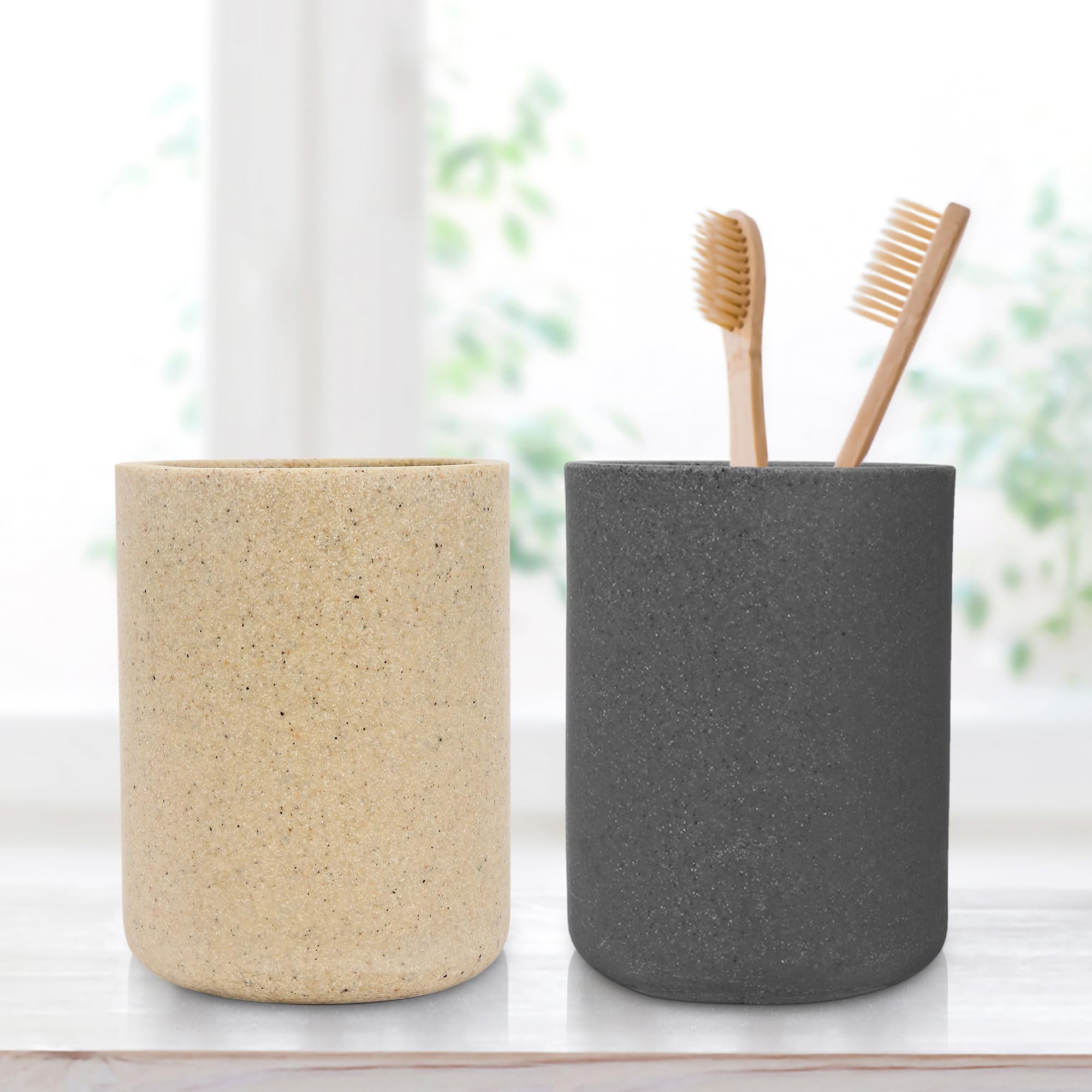 See full amazon price history chart for Anko Ceramic Toothbrush Holder for Bathroom | Toothpaste, Makeup Brush Holder for Bathroom | Bathroom Accessories for Wash Basin | Home, Office, Bathroom Organiser | Black & Beige | Set of 2 Anko Ceramic Toothbrush Holder for Bathroom | Toothpaste, Makeup Brush Holder for Bathroom | Bathroom Accessories for Wash Basin | Home, Office, Bathroom Organiser | Black & Beige | Set of 2 (B0CHBBYV5X) Amazon Price History, Amazon Price Tracker