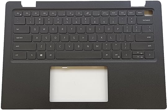 Replacement for Dell Latitude 14 3420 E3420 Laptop Upper Case Palmrest Non-Backlit Keyboard Assembly Part 02RM93 04PX9K 2RM93 4PX9K Black