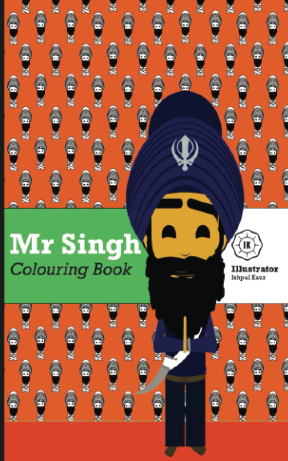 Mr Singh Colouring Book