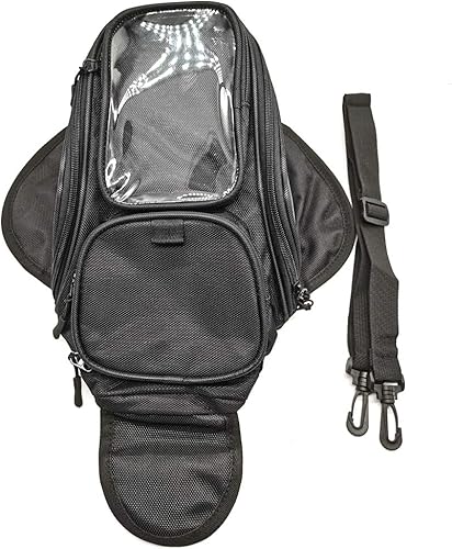 Miniatura 3 de Bolsa de tanque de combustible para motocicleta, mochila impermeable y bolsa magnética para tanque de motocicleta para Yamaha, Suzuki, Kawasaki,