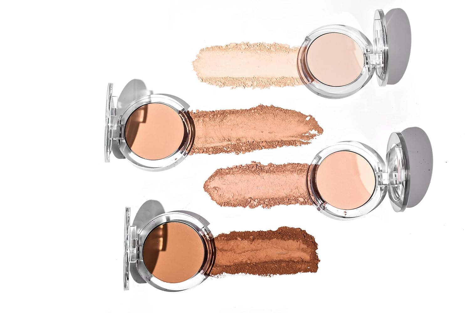 PÜR 4-in-1 Pressed Mineral Makeup SPF 15 Powder Foundation with Concealer & Finishing Powder - Medium to Full Coverage Foundation Makeup - Cruelty-Free & Vegan Friendly