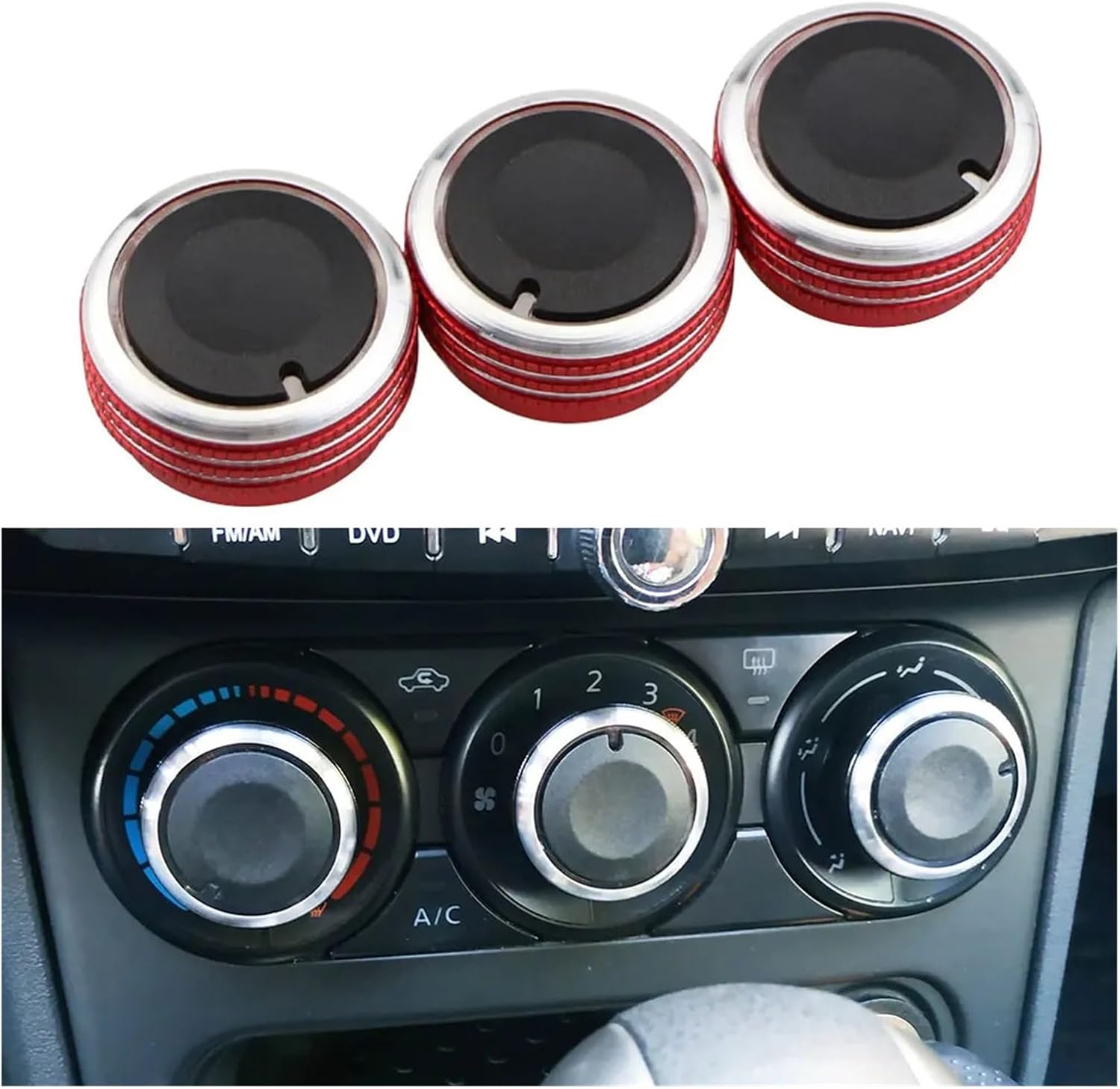 VEADONS Air Conditioner Knob | Compatible With Honda City 2008-2014
