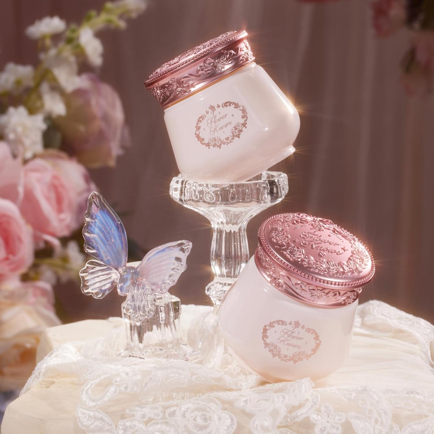 Flower Knows Midsummer Fairytales Makeup Cleansing Balm,Waterproof Makeup Remover & Oil Based Facial Cleanser to Nourish & Hydrate with Scoop,for All Skin Types(3.72 fl.oz./110 ml) - Image 8