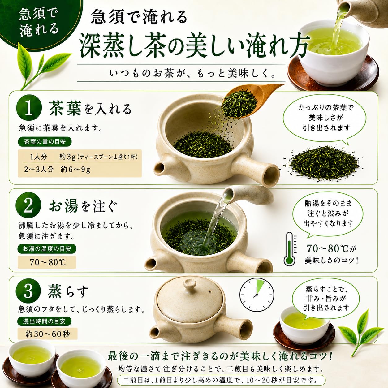 Amazon.co.jp: 静岡お茶のだいさん 静岡 新茶 2026年産 一番茶使用 深